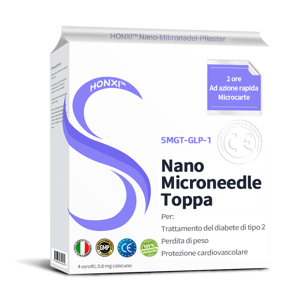 HonXi® SMGT-GLP-1 cerotto nano microneedle (⏰Tempo limitato 80% di sconto - Ultimi 30 minuti)