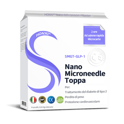HonXi® SMGT-GLP-1 cerotto nano microneedle (⏰Tempo limitato 80% di sconto - Ultimi 30 minuti)